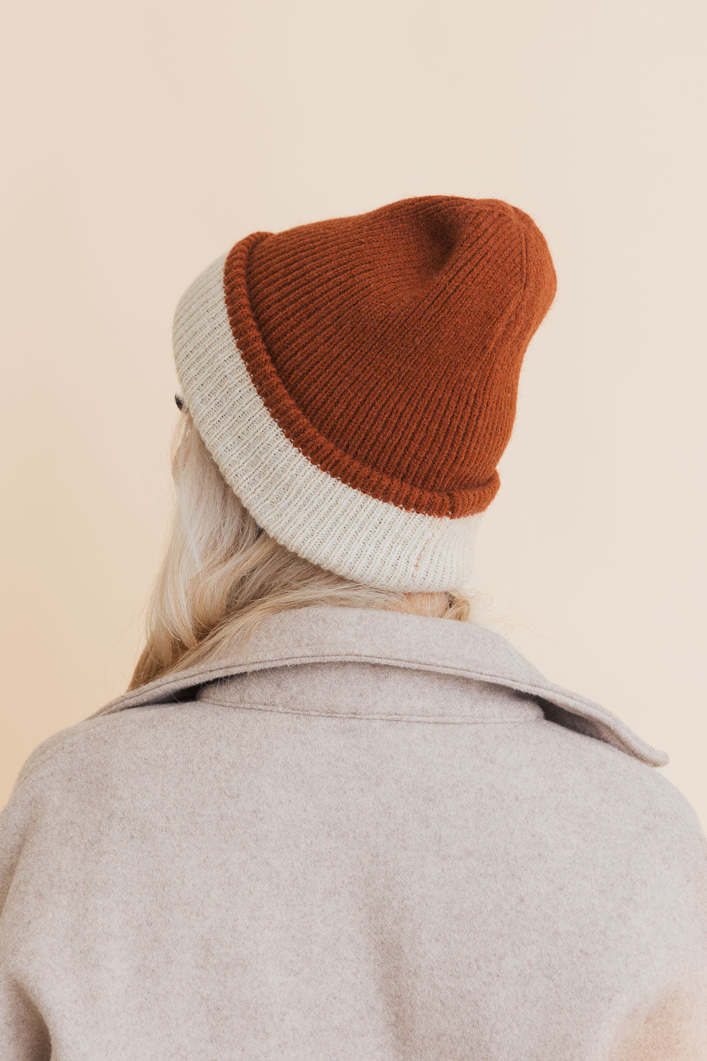 Beanie Eastern Knit Two-Tone – The Apparel